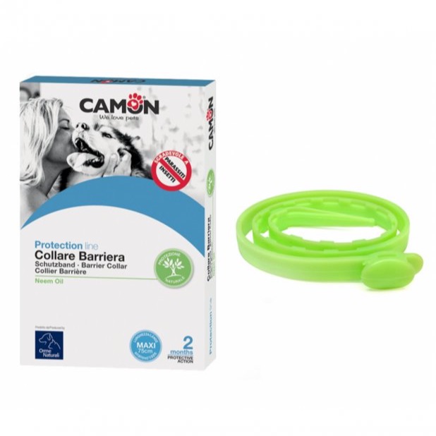 COLLARE BARRIERA A L'OLIO DI NEEM CANI GRANDI 75CM 