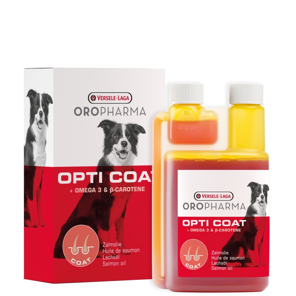 OPTI COAT OLIO DI SALMONE OMEGA3 BETACAROTENE 250ML