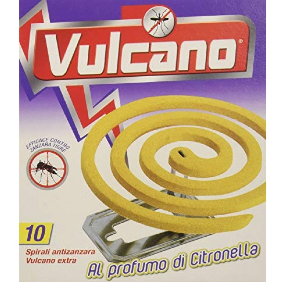 VULCANO SPIRALI ALLA CITRONELLA 