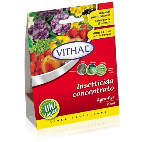 VITHAL AGRO-PYR INSETTICIDA NATURALE 20 ML 