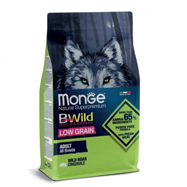 MONGE BWILD LG CINGHIALE 12KG