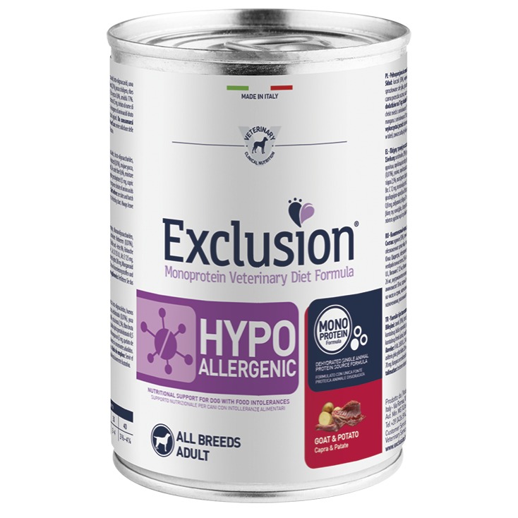 EXCLUSION HYPO GOAT AND POTATO 400GR