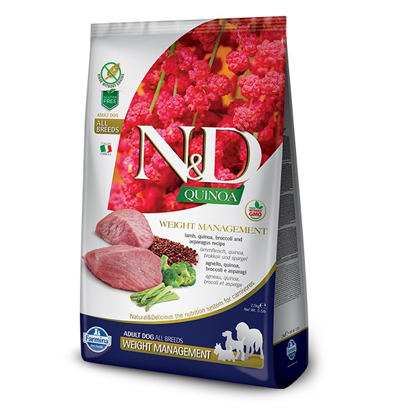 FARMINA QUINOA WEIGHT MANAGEMENT AGNELLO 7KG