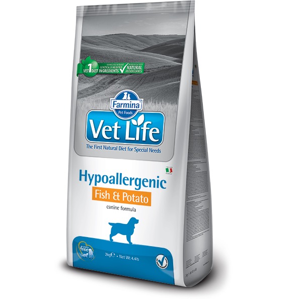 FARMINA VET LIFE HYPOALLERGENIC FISH&POTATO 