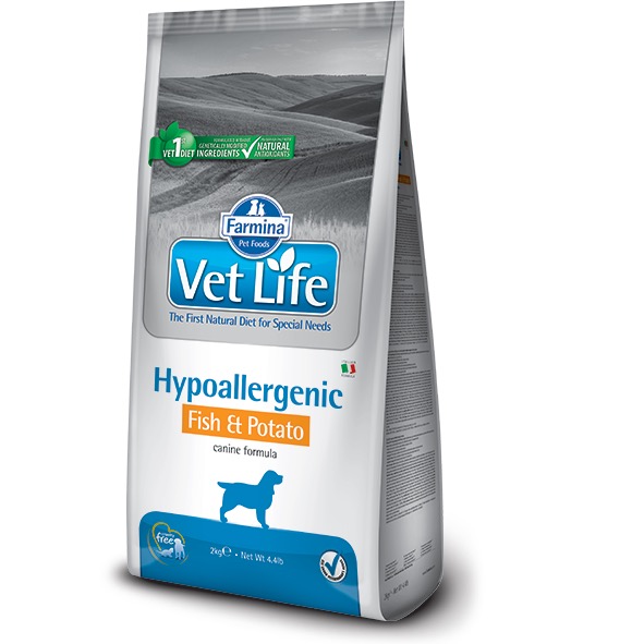 FARMINA VET LIFE CANE HYPOALLERGENIC FISH&POTATO 12 KG