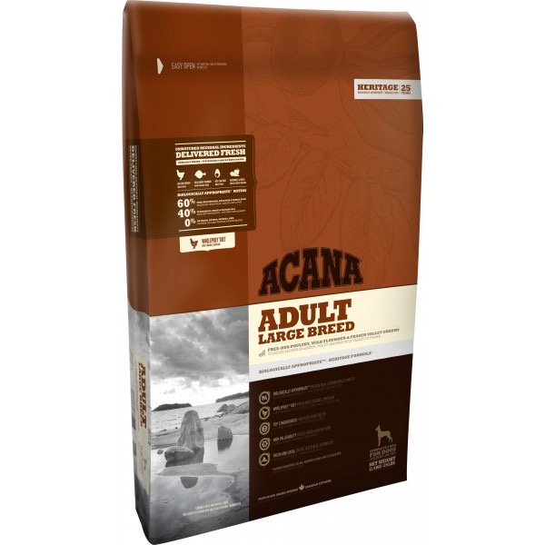 ACANA DOG HERITAGE ADULT LARGE BREED 11.4 KG