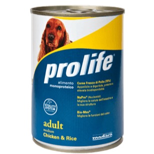PROLIFE ADULT MEDIUM POLLO E RISO 400GR