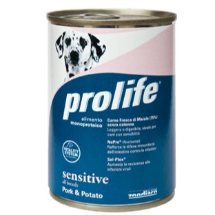 PROLIFE SENSITIVE PORK & POTATO 400 GR