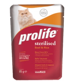 PROLIFE STERILIZZATO BEEF AND RICE 85GR