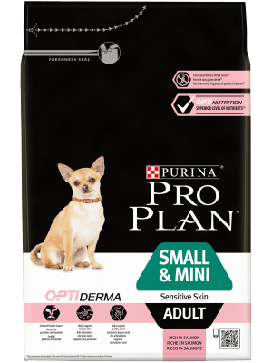 PURINA PROPLAN SMALL & MINI ADULT OPTIDERMA SALMONE 3KG