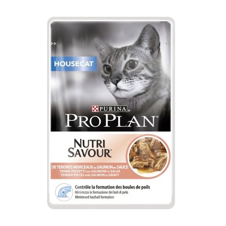 PURINA PRO PLAN NUTRI SAVOUR HOUSE CAT Salmone in Salsa 85GR