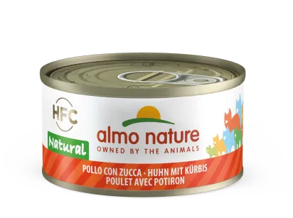 ALMO NATURE GATTO POLLO/ZUCCA GR 70